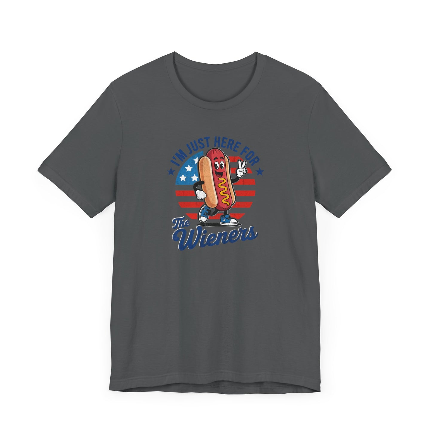 Fun Hot Dog Graphic Tee, Casual Summer Shirt, Family BBQ Outfit, July 4th Celebration Top, Foodie Gift, Unisex T-Shirt