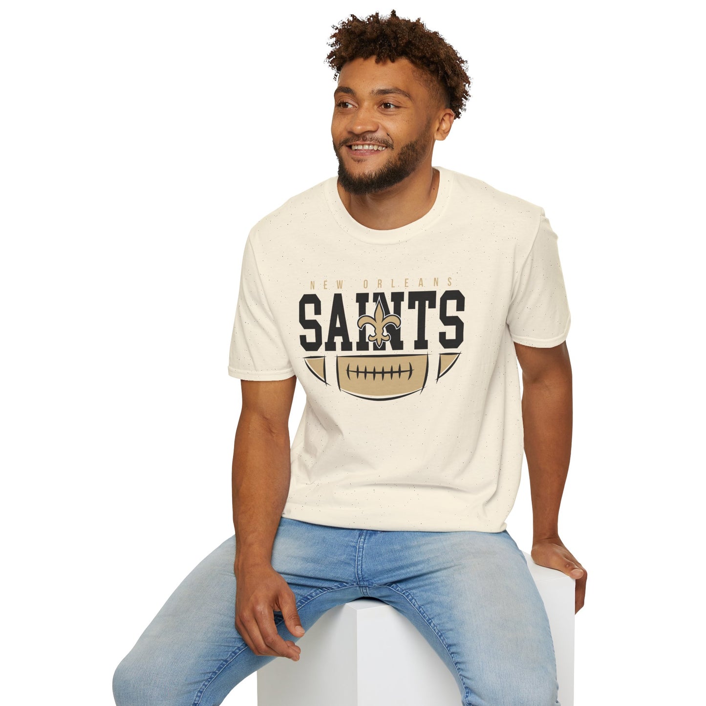 New Orleans Saints Football T-Shirt, Unisex Tee for Game Day, Sports Fan Apparel, Gift for Football Lovers, Casual Wear