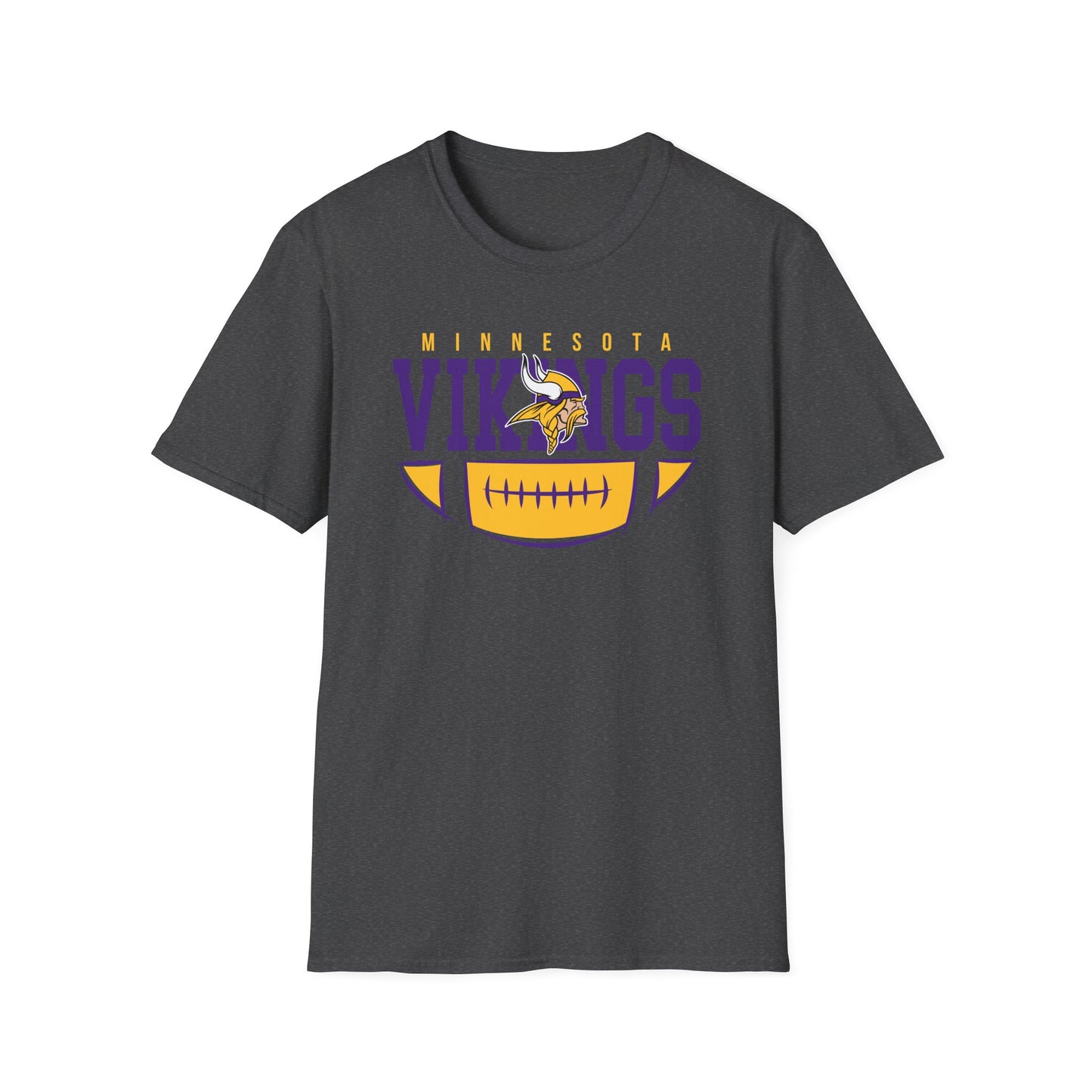 Minnesota Vikings Unisex T-Shirt - Softstyle Tee for Fans, Game Day Outfit, Unique Gift, Sports Apparel, Team Merchandise