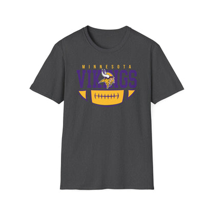 Minnesota Vikings Unisex T-Shirt - Softstyle Tee for Fans, Game Day Outfit, Unique Gift, Sports Apparel, Team Merchandise