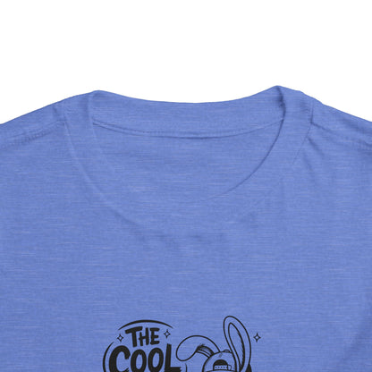 Cool Kid Toddler Tee, Cute Bunny T-Shirt for Kids, Fun Summer Outfit, Birthday Gift, Easter Apparel, Playdate Clothes