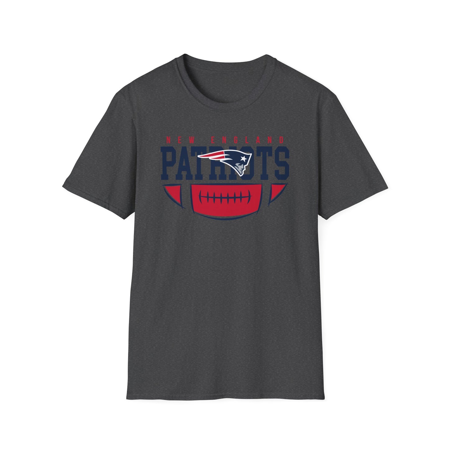 New England Patriots Unisex Softstyle T-Shirt | Sports Apparel, Game Day Outfit, Gift for Fans, Comfortable Tee, NFL Merchandise