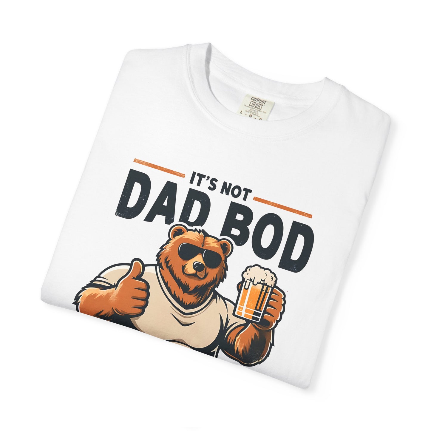 Funny Dad T-Shirt, Unisex Tee, Gift for Father's Day, Dad Bod Design, Casual Wear, Beer Lover Shirt