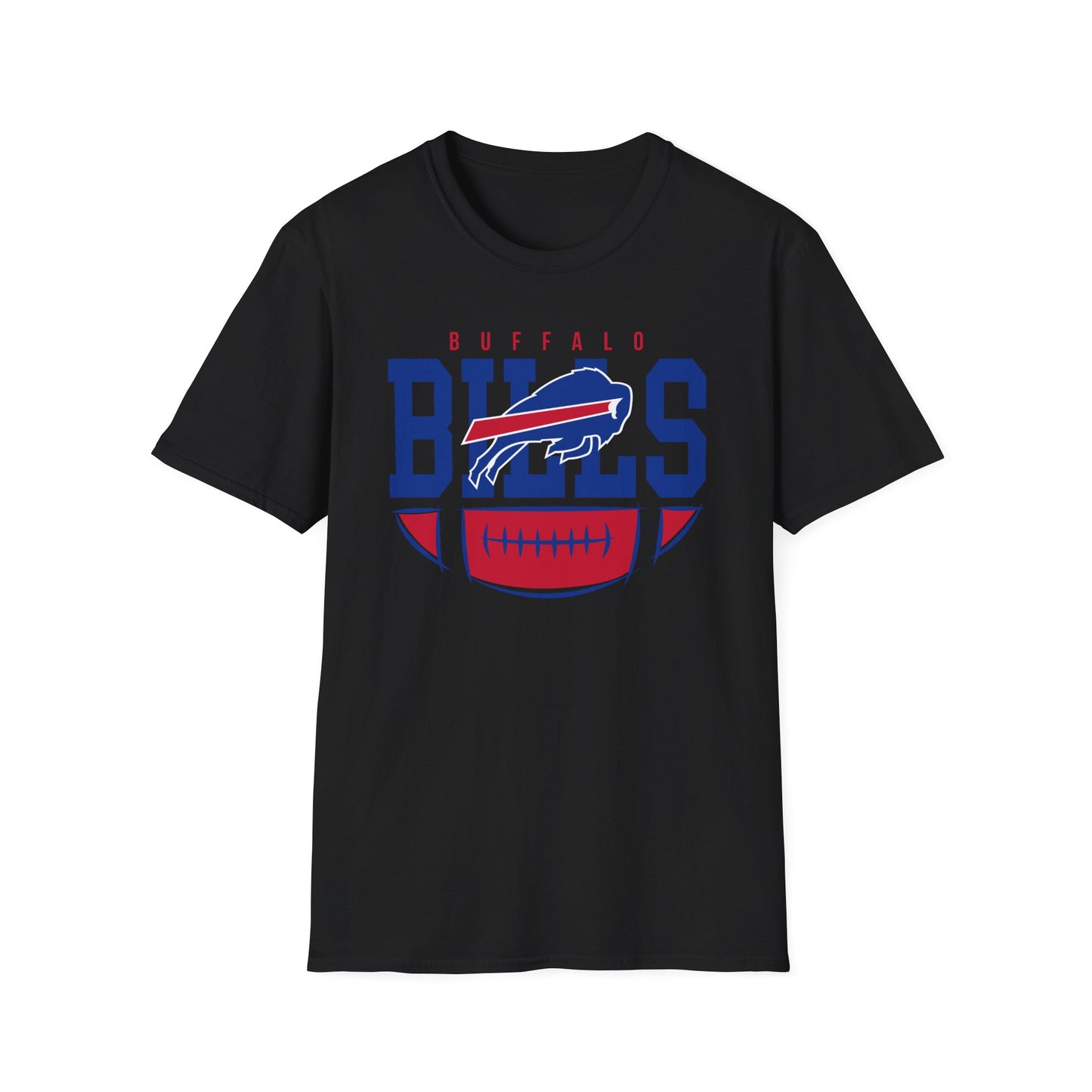 Buffalo Bills Unisex Softstyle T-Shirt | Game Day Attire, Sports Fan Apparel, Casual Wear, Gift for Sports Lovers