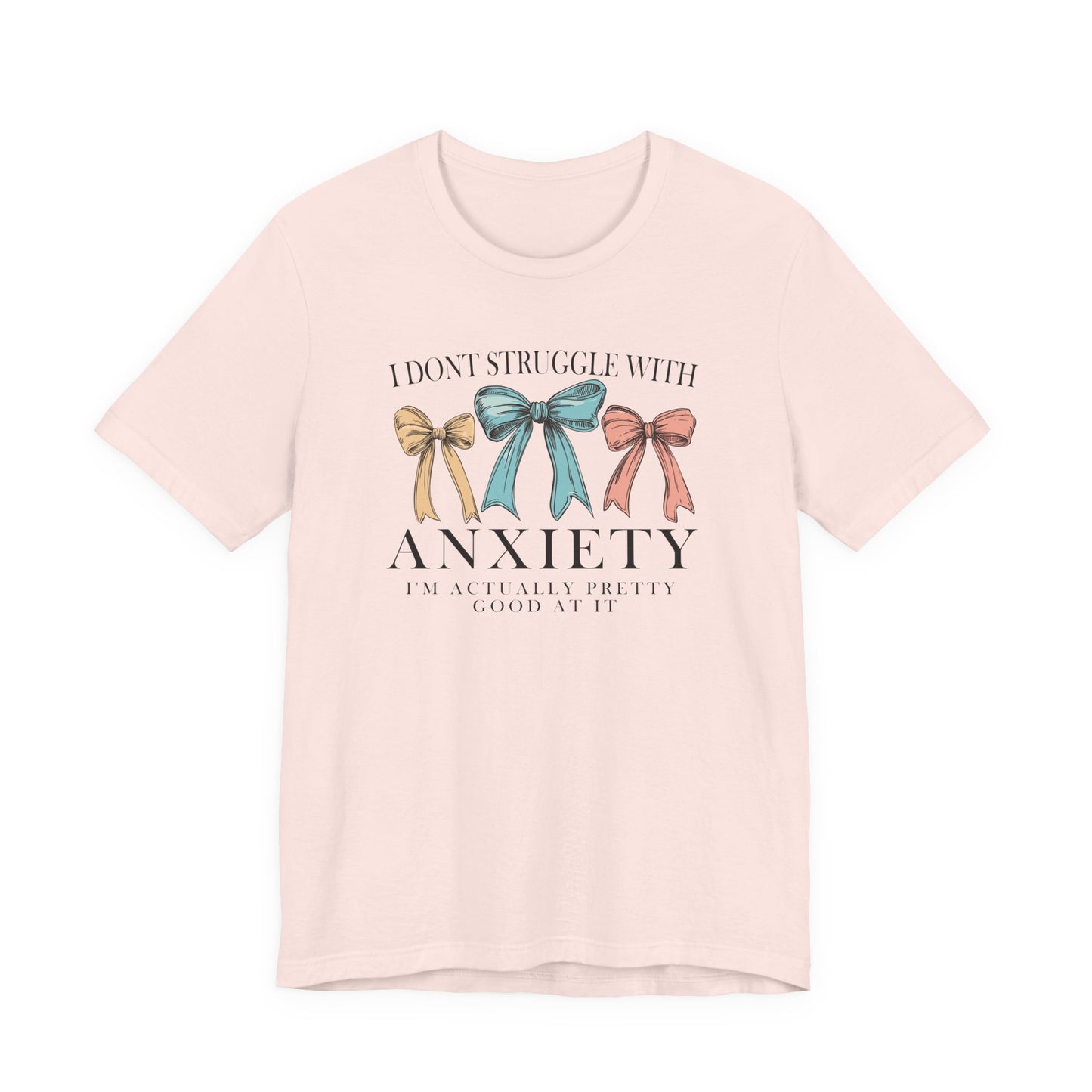 Anxiety Awareness Tee, Comfortable Unisex Shirt, Support Mental Health, Empowering Gift, Everyday Casual Wear