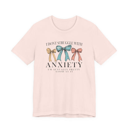 Anxiety Awareness Tee, Comfortable Unisex Shirt, Support Mental Health, Empowering Gift, Everyday Casual Wear