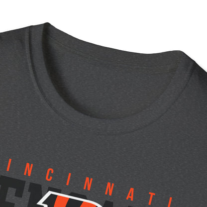 Cincinnati Bengals Fan T-Shirt, Unisex Softstyle Tee, Game Day Shirt, Sports Apparel, Casual Wear
