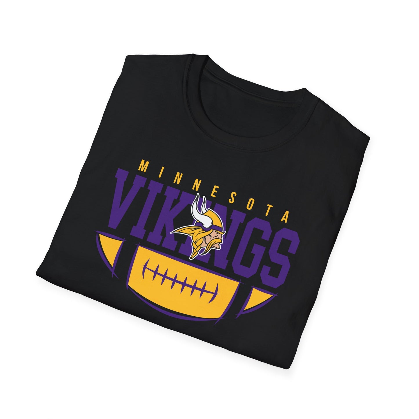 Minnesota Vikings Unisex T-Shirt - Softstyle Tee for Fans, Game Day Outfit, Unique Gift, Sports Apparel, Team Merchandise