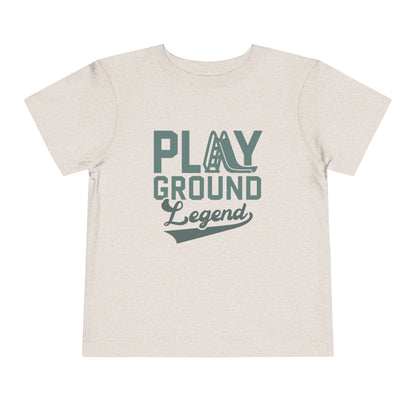 Playground Legend Toddler Tee, Cute Kids Shirt, Birthday Gift, Playwear, Summer Outfit, Toddler Apparel