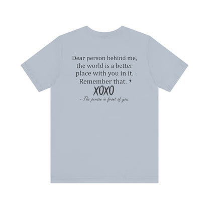 You Tee, Positive Message T-Shirt, Gift for Friends, Motivational Apparel, Unisex Casual Wear, Birthday Present