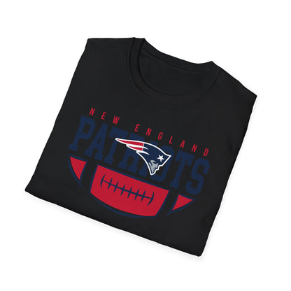 New England Patriots Unisex Softstyle T-Shirt | Sports Apparel, Game Day Outfit, Gift for Fans, Comfortable Tee, NFL Merchandise