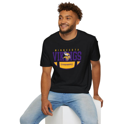 Minnesota Vikings Unisex T-Shirt - Softstyle Tee for Fans, Game Day Outfit, Unique Gift, Sports Apparel, Team Merchandise