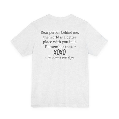 You Tee, Positive Message T-Shirt, Gift for Friends, Motivational Apparel, Unisex Casual Wear, Birthday Present