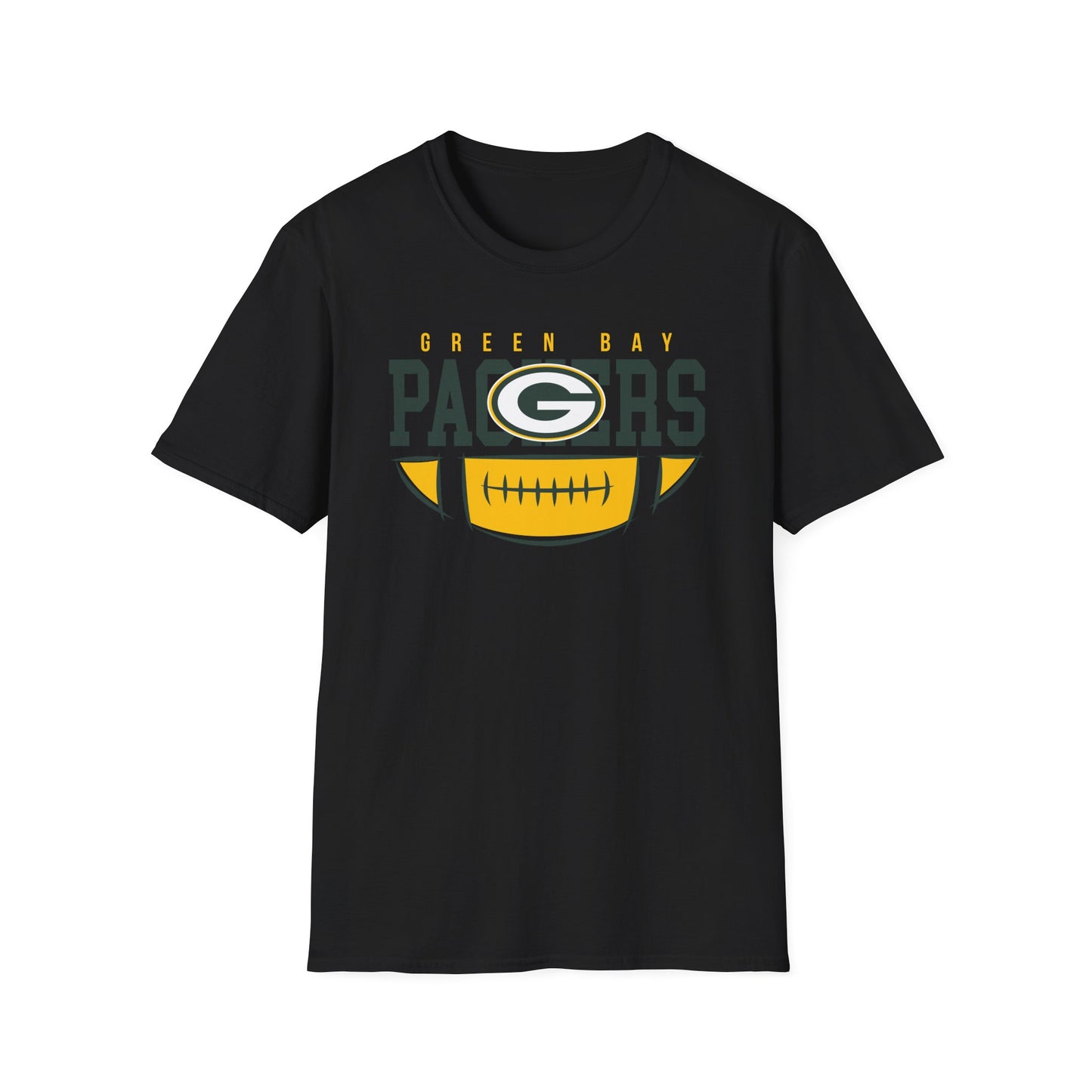 Green Bay Packers Unisex Softstyle T-Shirt - Perfect Fan Gear, Sports Apparel, Game Day Shirt, Casual Wear, Gift for Sports Lovers