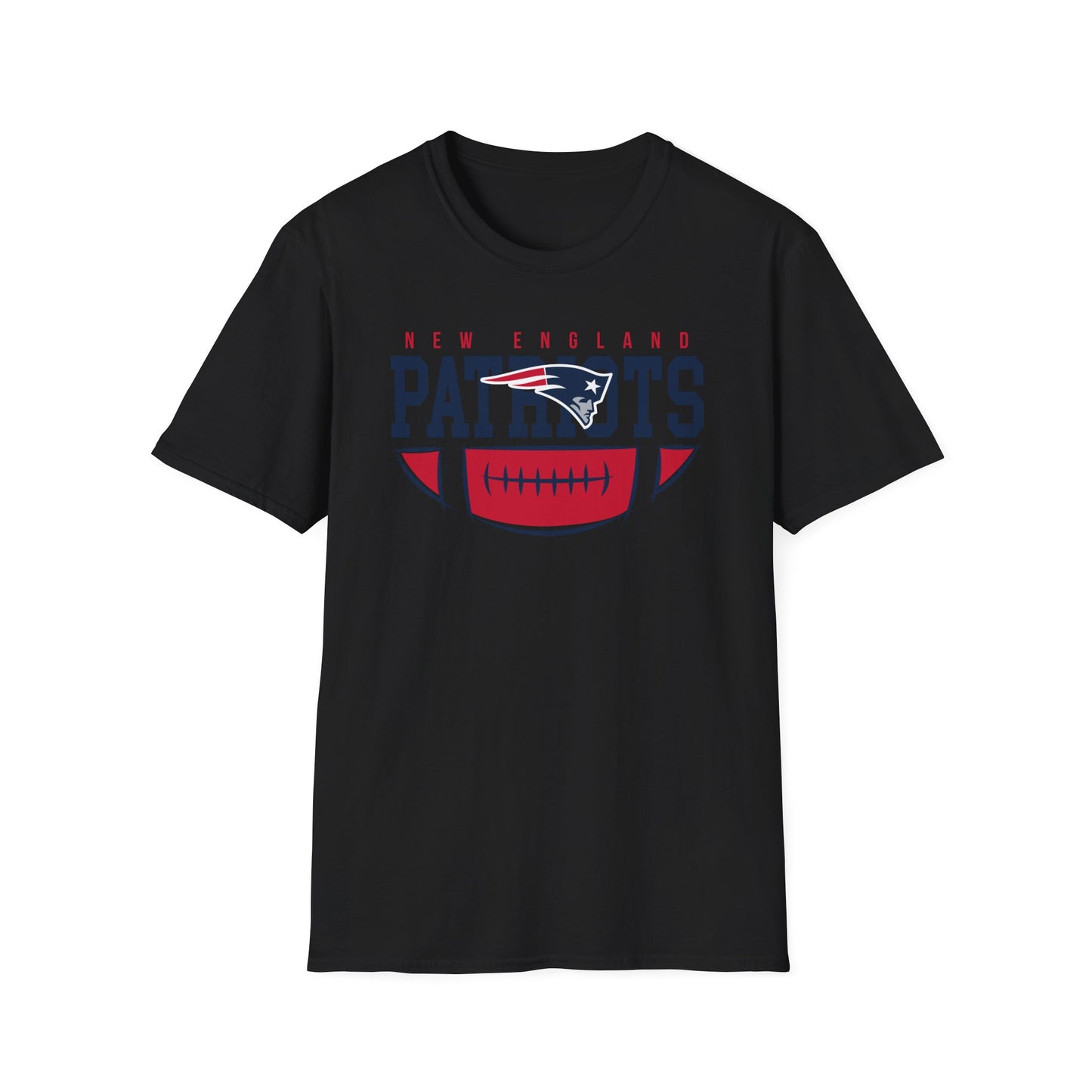 New England Patriots Unisex Softstyle T-Shirt | Sports Apparel, Game Day Outfit, Gift for Fans, Comfortable Tee, NFL Merchandise