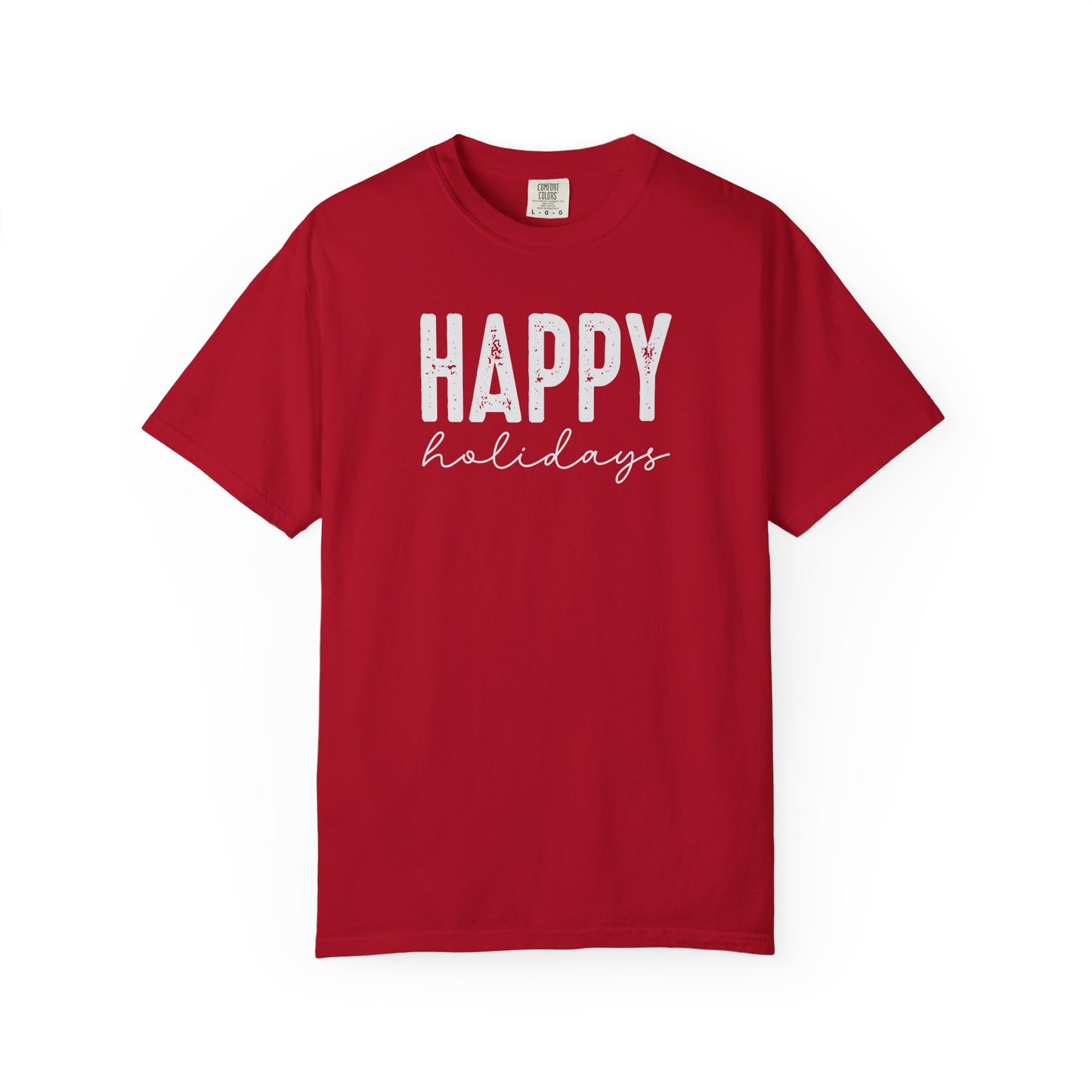 Happy Graphic T-Shirt — Minimal Positive Statement Tee