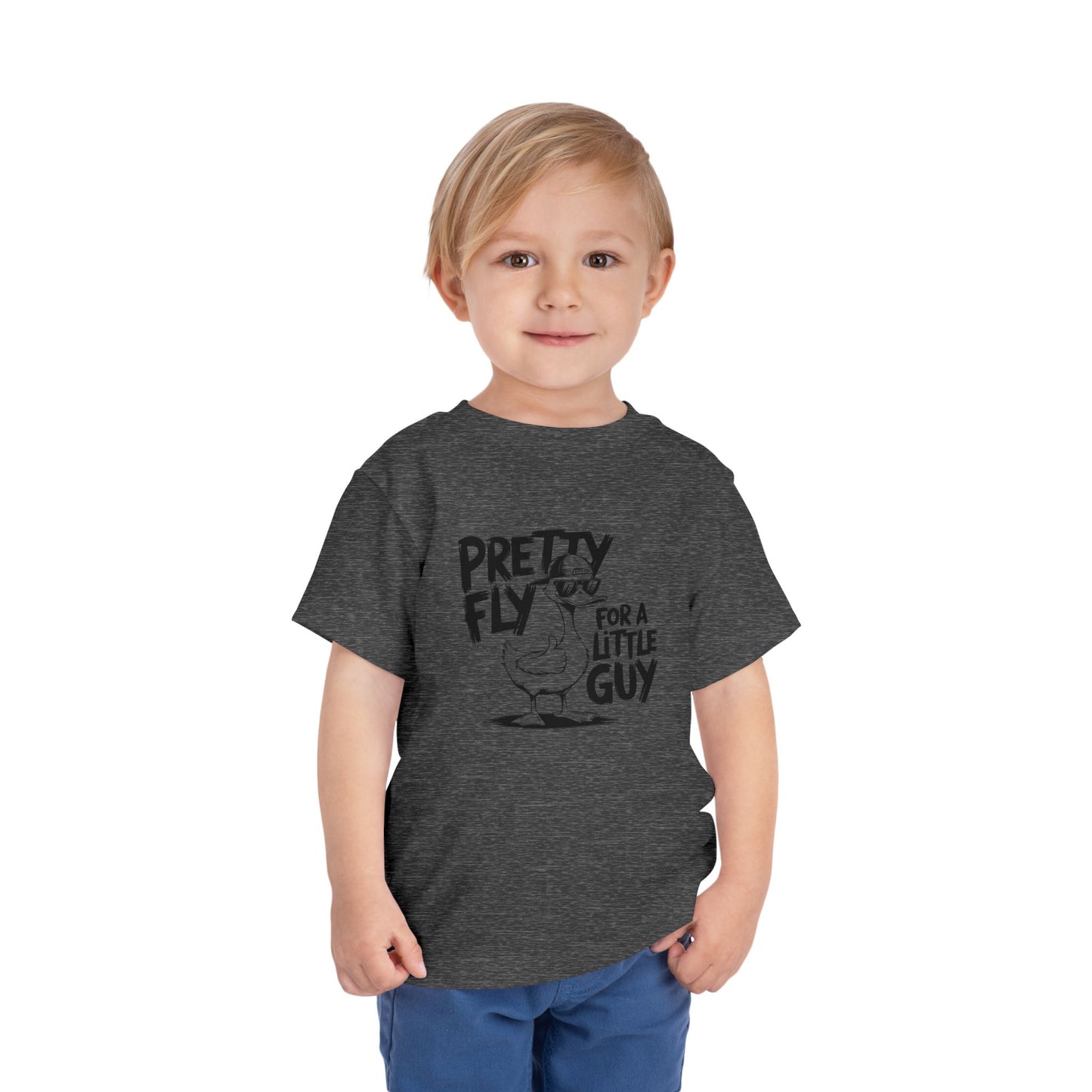 Pretty Fly Toddler Tee - Cool Kids Shirt, Cute Gift for Little Boys, Summer Outfit, Birthday Gift, Fun Graphic Tee