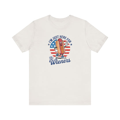 Fun Hot Dog Graphic Tee, Casual Summer Shirt, Family BBQ Outfit, July 4th Celebration Top, Foodie Gift, Unisex T-Shirt