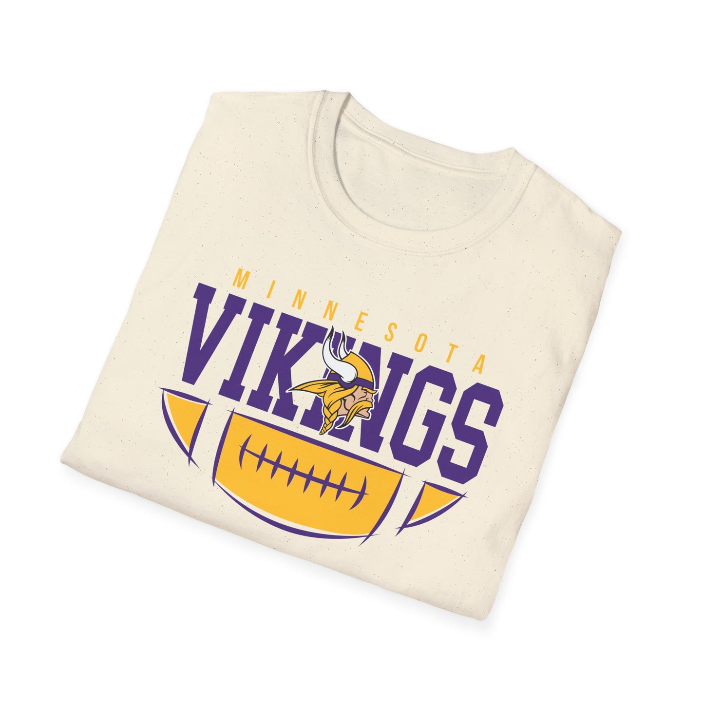 Minnesota Vikings Unisex T-Shirt - Softstyle Tee for Fans, Game Day Outfit, Unique Gift, Sports Apparel, Team Merchandise