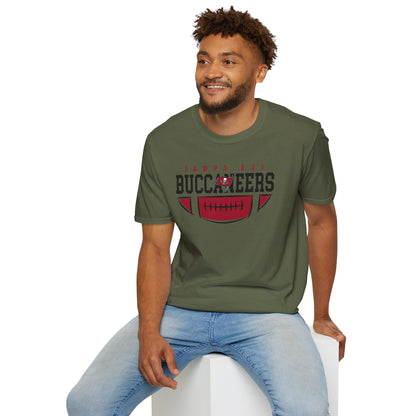 Tampa Bay Buccaneers Unisex Softstyle T-Shirt, Football Fan Shirt, Game Day Tee, Sports Apparel, Gift for Sports Lovers