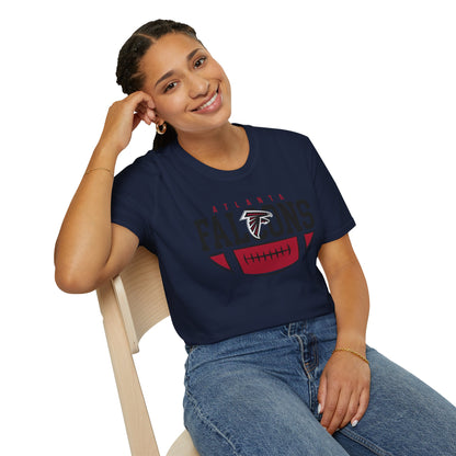 Atlanta Falcons Unisex Softstyle T-Shirt - Perfect for Game Day, Sports Fans, Tailgating, and Casual Wear