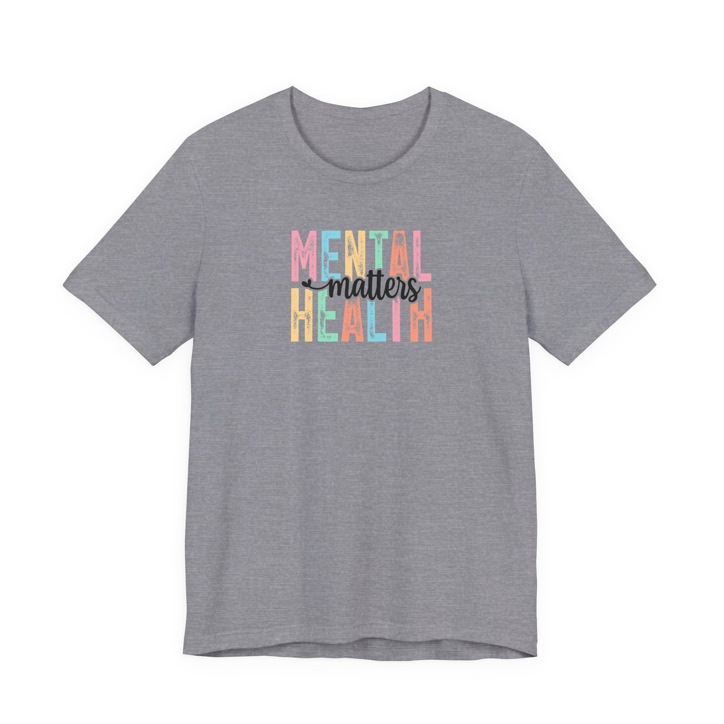 Mental Health Matters Tee - Unisex Jersey Short Sleeve T-Shirt, Self-Care Apparel, Awareness Shirt, Positive Vibes Clothing, Gift for [...]