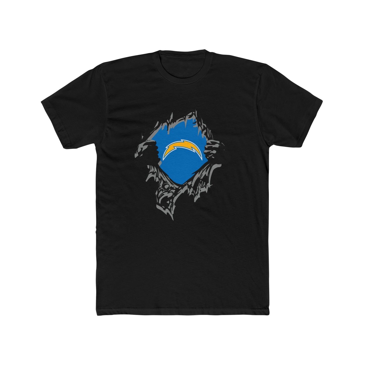 Los Angeles Chargers, Perfect for Game Day, Unisex Cotton Crew Shirt, Sports Fan Apparel, Casual Streetwear