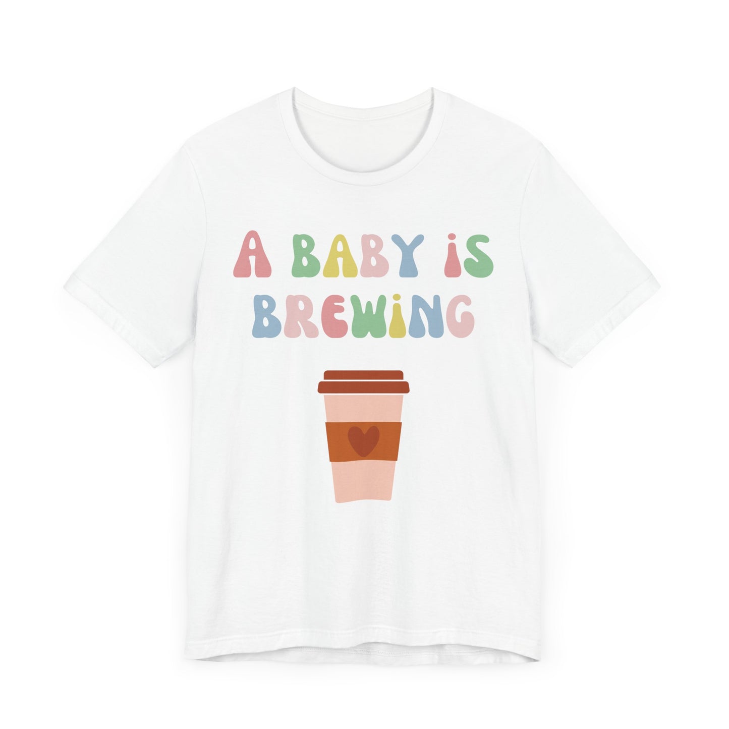 A baby is brewing tee.