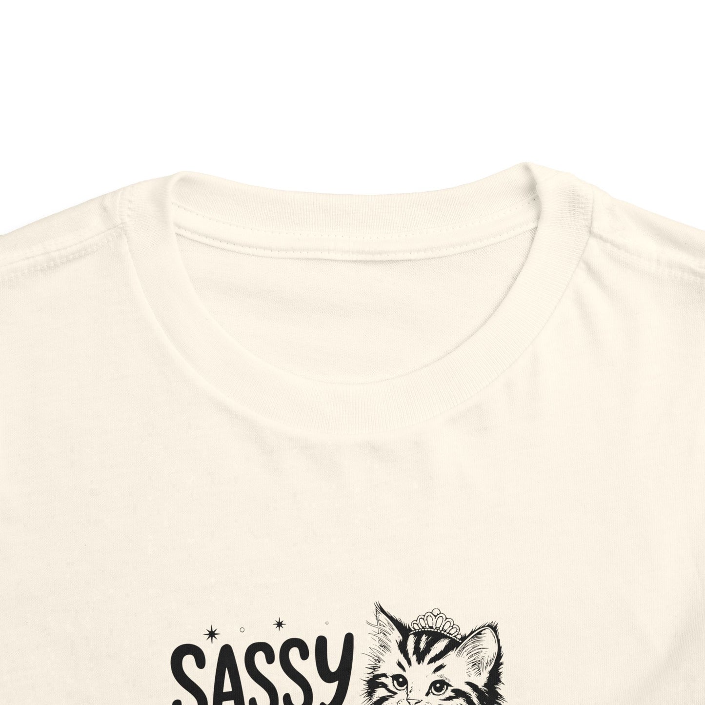 Sassy Little Soul Toddler Tee, Kids Playwear, Cute Cat Shirt, Birthday Gift, Toddler Fashion