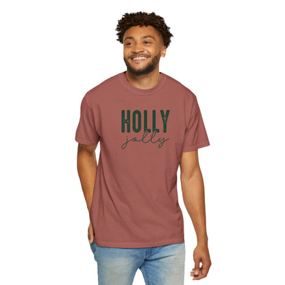 Holly Jolly Graphic T-Shirt — Festive Christmas Tee
