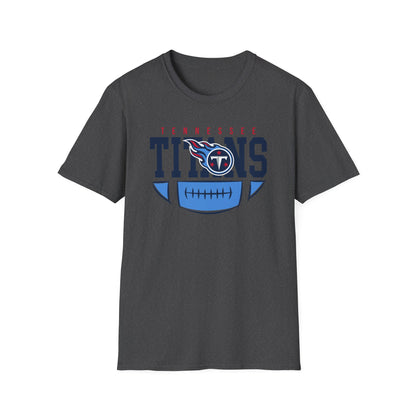 T-Shirt with Tennessee Titans Graphic, Perfect for Game Day, Sports Fans, Casual Wear, Gift for Him or Her, Unisex Apparel