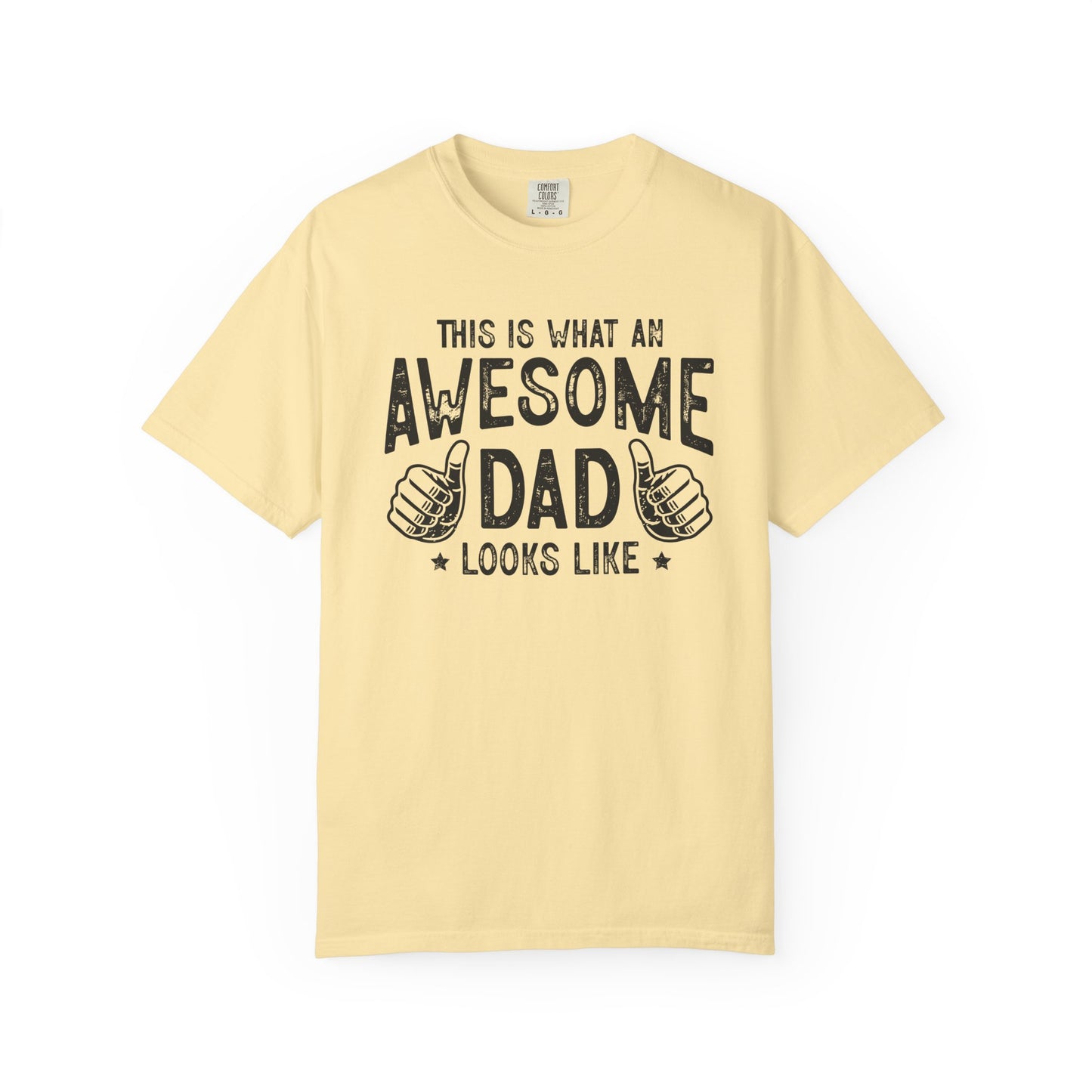 Awesome Dad Unisex T-Shirt - Perfect Gift for Father's Day, Dads, Family Gatherings, Fun and Casual Wear, Gifts for Him