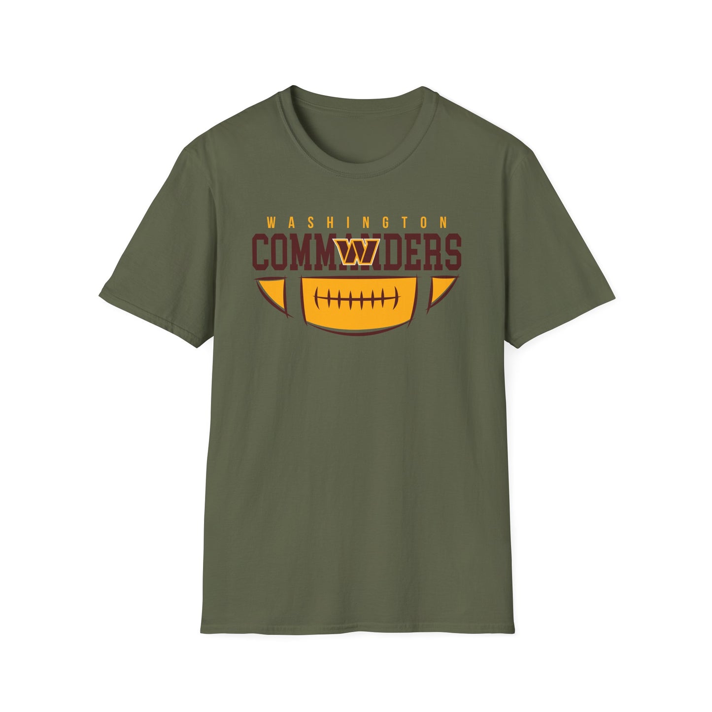Washington Commanders Unisex Softstyle T-Shirt, Sports Tee, Football Fan Shirt, Casual Wear, Game Day Apparel, Gift for Him or Her