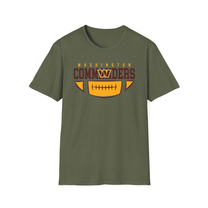 Washington Commanders Unisex Softstyle T-Shirt, Sports Tee, Football Fan Shirt, Casual Wear, Game Day Apparel, Gift for Him or Her
