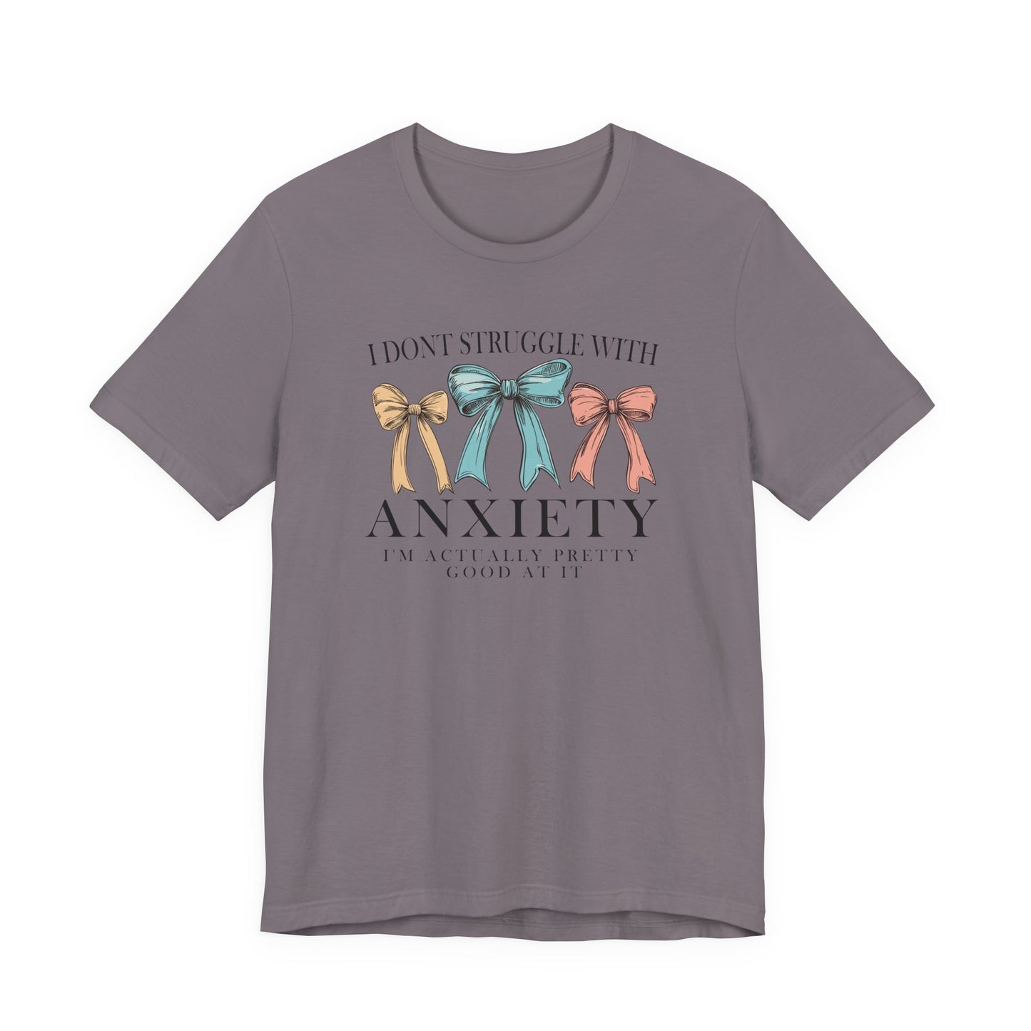 Anxiety Awareness Tee, Comfortable Unisex Shirt, Support Mental Health, Empowering Gift, Everyday Casual Wear