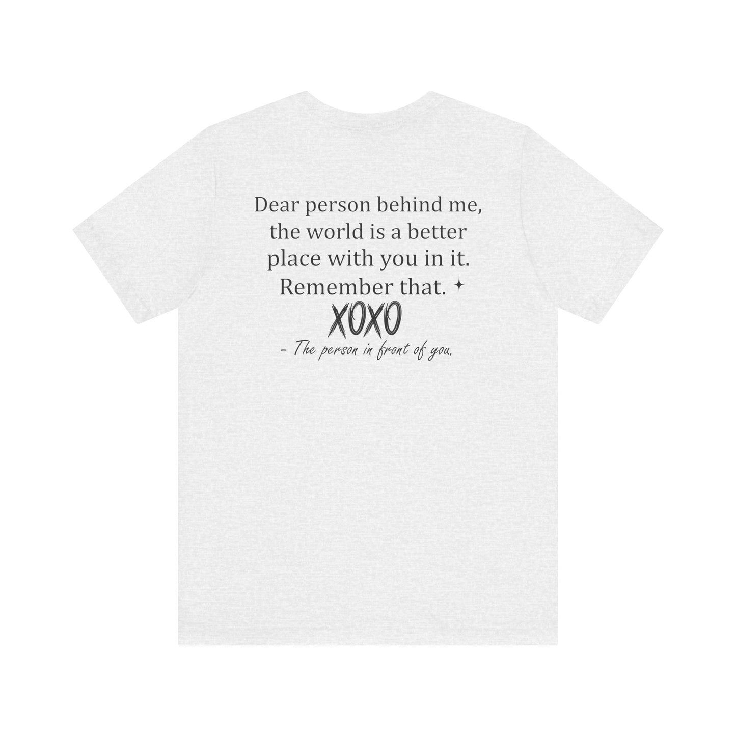 You Tee, Positive Message T-Shirt, Gift for Friends, Motivational Apparel, Unisex Casual Wear, Birthday Present