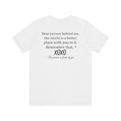 You Tee, Positive Message T-Shirt, Gift for Friends, Motivational Apparel, Unisex Casual Wear, Birthday Present