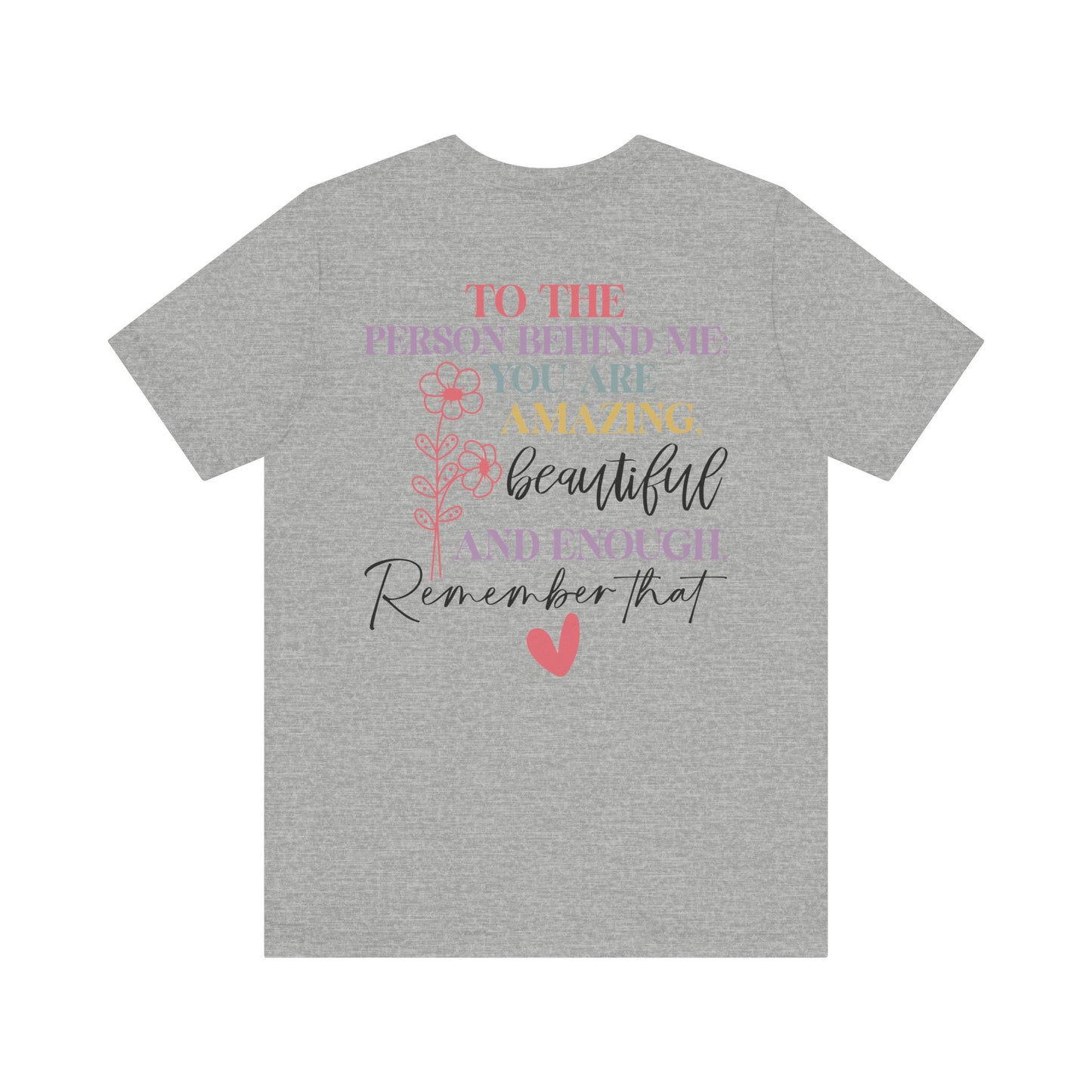 You Matter Tee: You Are Amazing, Beautiful, and Enough, Perfect Gift for Friends, Motivational T-Shirt, Women’s Empowerment [...]