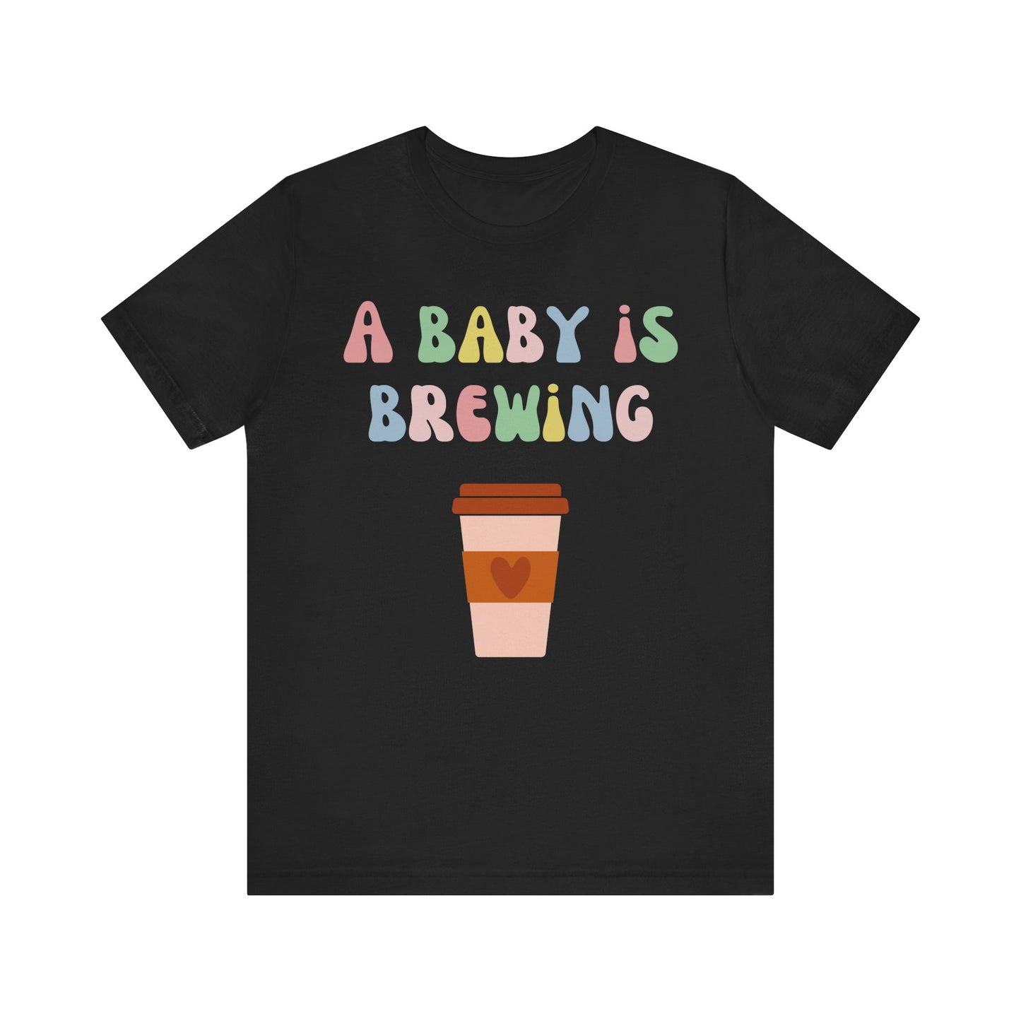 A baby is brewing tee.