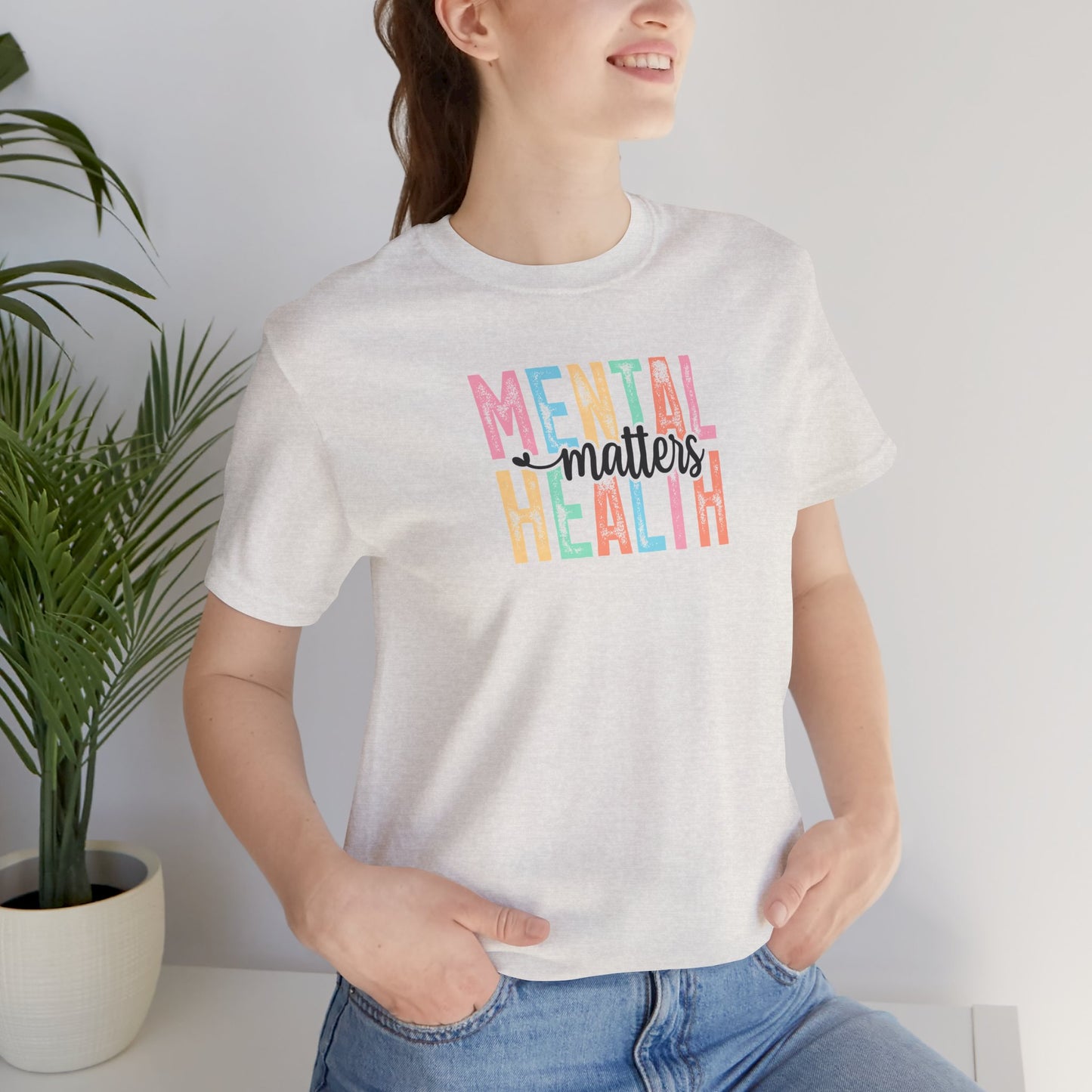 Mental Health Matters Tee - Unisex Jersey Short Sleeve T-Shirt, Self-Care Apparel, Awareness Shirt, Positive Vibes Clothing, Gift for [...]