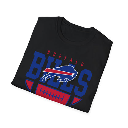 Buffalo Bills Unisex Softstyle T-Shirt | Game Day Attire, Sports Fan Apparel, Casual Wear, Gift for Sports Lovers