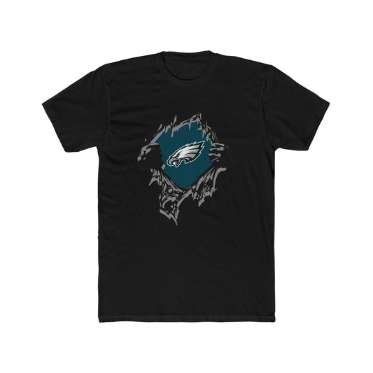 Eagles Fan Unisex Cotton Crew Tee - Perfect for Game Day, Casual Wear, Sports Events, Tailgating, Gifts