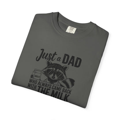 Just a Dad Garment-Dyed T-Shirt, Father’s Day Gift, Casual Wear, Dad Humor Tee, Gift for New Dads, Funny Tee for Dads