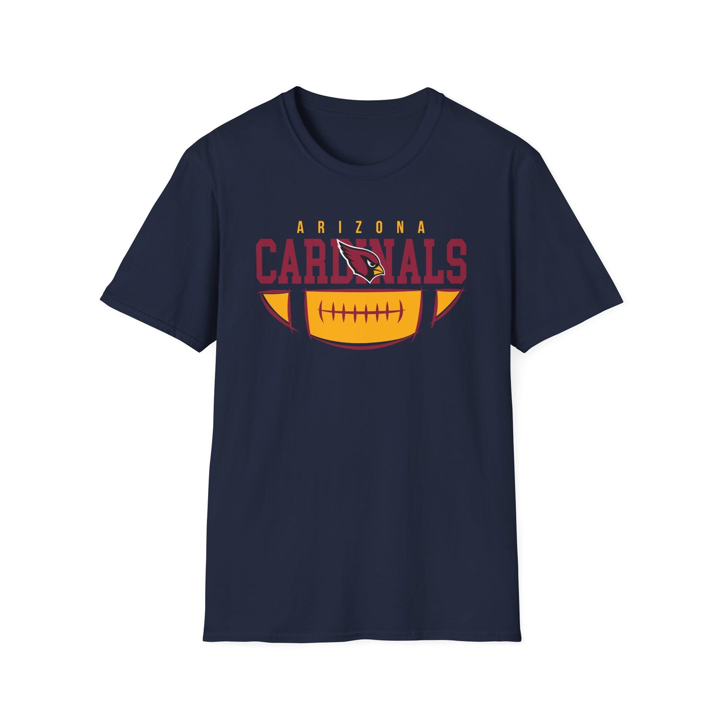 Arizona Cardinals Unisex Softstyle T-Shirt | Sports Fan Apparel, Game Day Top, Casual Wear, Gift for Him, Birthday Present