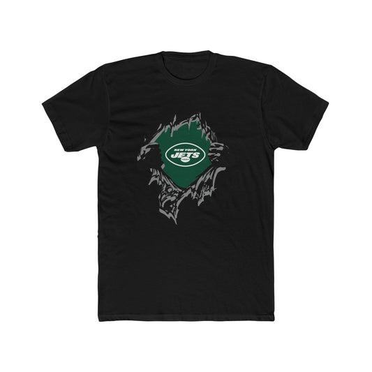 New York Jets Crew Tee, Unisex Fan Apparel, Game Day Shirt, Sports T-Shirt, Football Gift, Casual Wear