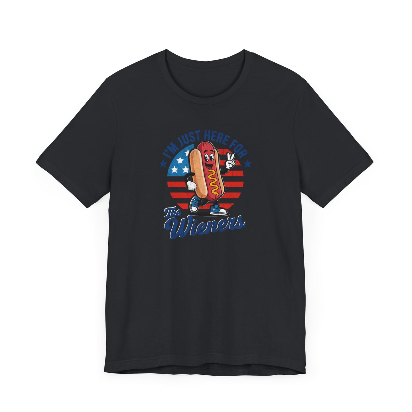 Fun Hot Dog Graphic Tee, Casual Summer Shirt, Family BBQ Outfit, July 4th Celebration Top, Foodie Gift, Unisex T-Shirt