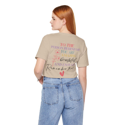 You Matter Tee: You Are Amazing, Beautiful, and Enough, Perfect Gift for Friends, Motivational T-Shirt, Women’s Empowerment [...]