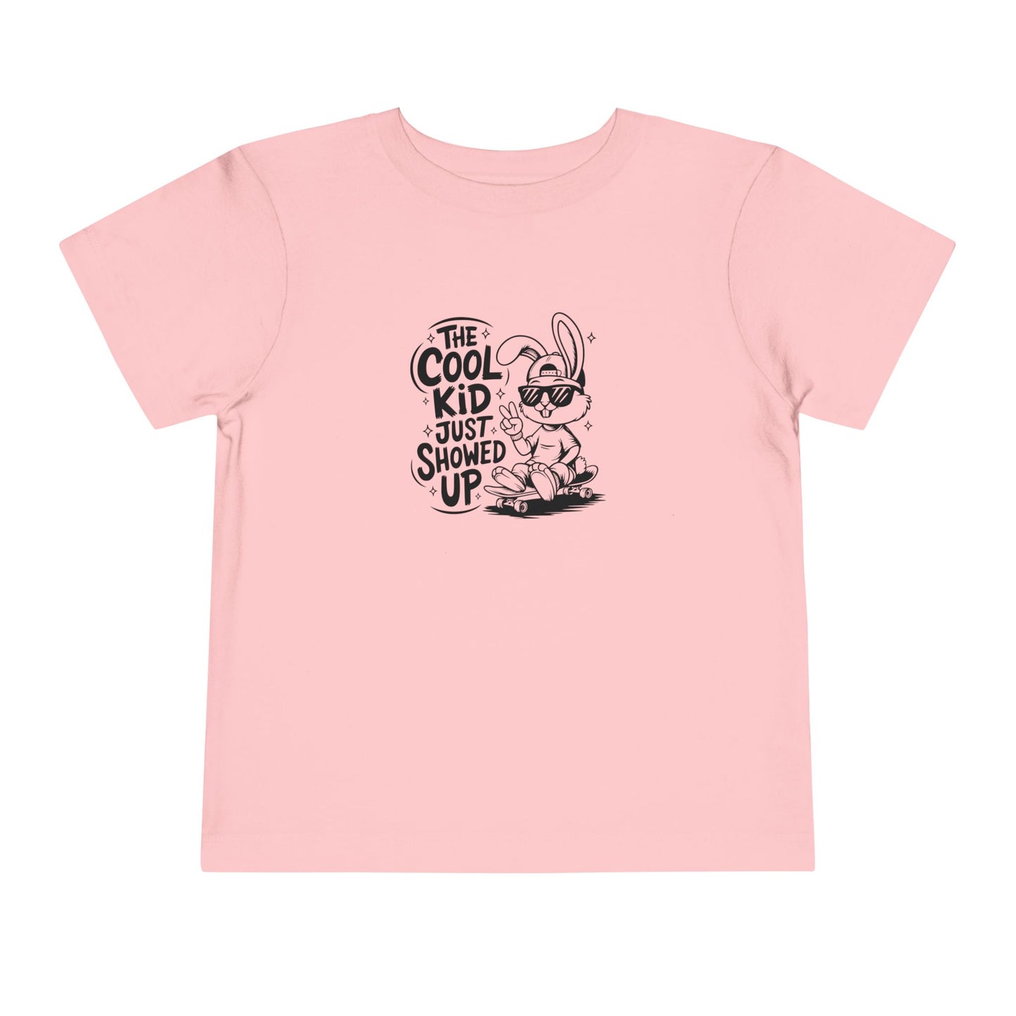 Cool Kid Toddler Tee, Cute Bunny T-Shirt for Kids, Fun Summer Outfit, Birthday Gift, Easter Apparel, Playdate Clothes