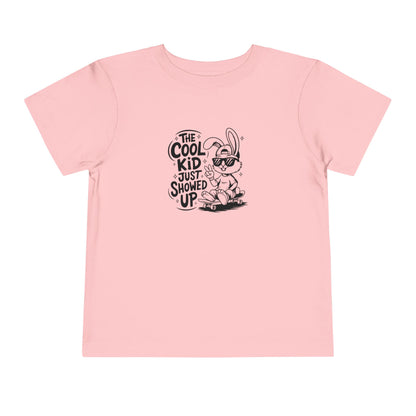 Cool Kid Toddler Tee, Cute Bunny T-Shirt for Kids, Fun Summer Outfit, Birthday Gift, Easter Apparel, Playdate Clothes