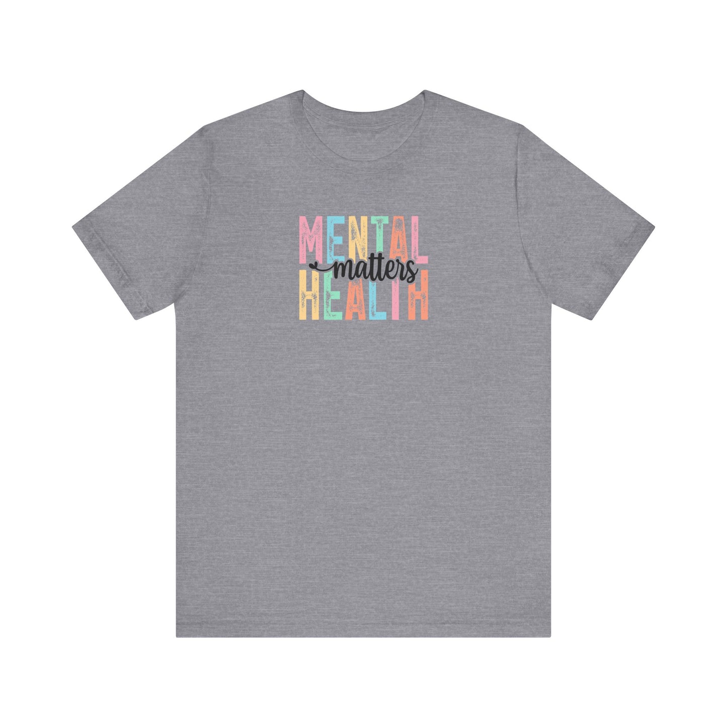 Mental Health Matters Tee - Unisex Jersey Short Sleeve T-Shirt, Self-Care Apparel, Awareness Shirt, Positive Vibes Clothing, Gift for [...]